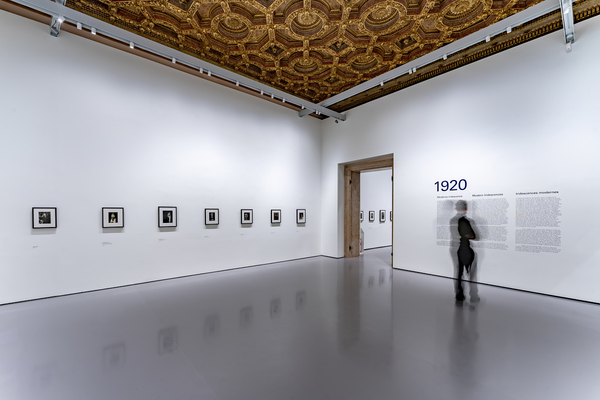 ERCO LED lighting at Palazzo Grassi, Venice, enabling flexible, energy-efficient art exhibitions.