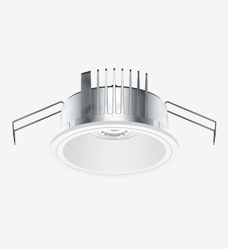 Panlens surface-mounted luminaire for effective ambient lighting.