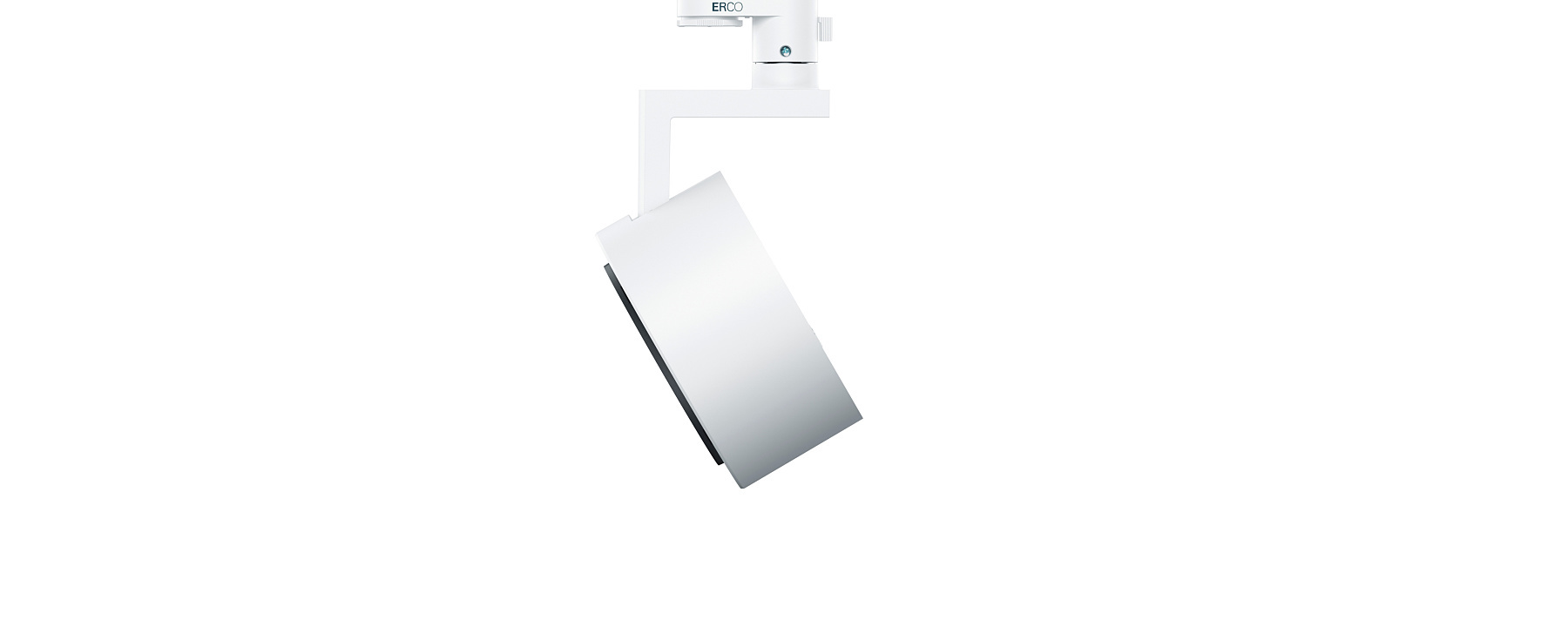 ERCO Parscan spotlight, an elegant and universal lighting system for museums and shops.