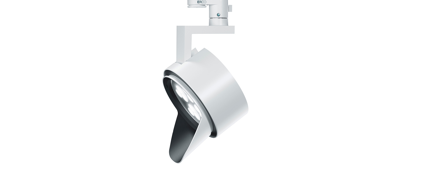 ERCO Parscan spotlight: Elegant, adaptable lighting for museums and retail spaces.