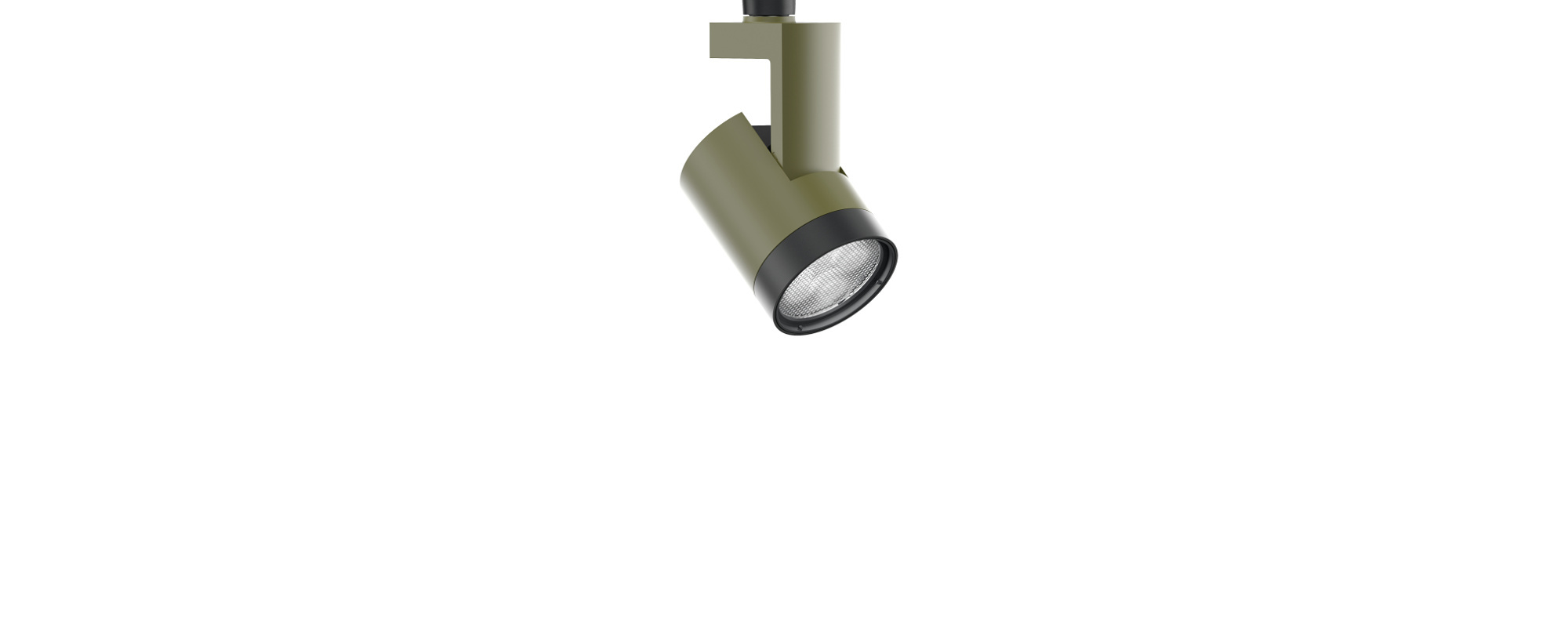 Parscan New InTrack spotlight for track lighting, ideal for versatile use in museums and foyers.