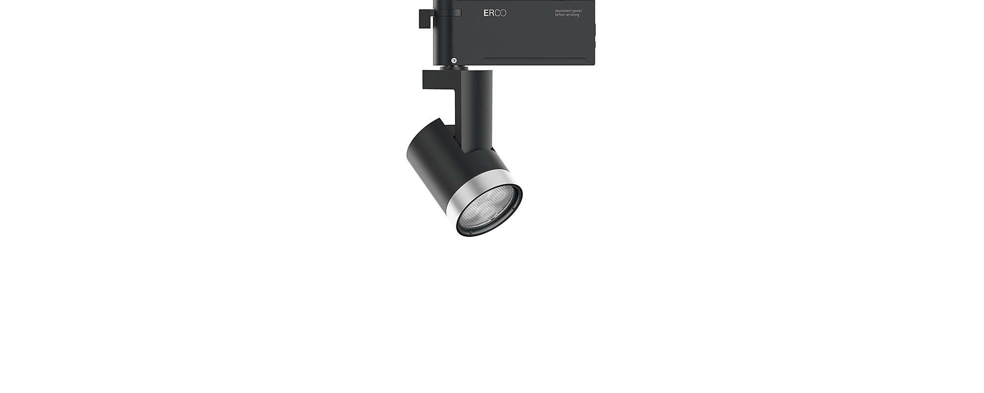 ERCO Parscan New OnTrack spotlight for accent lighting in indoor spaces.