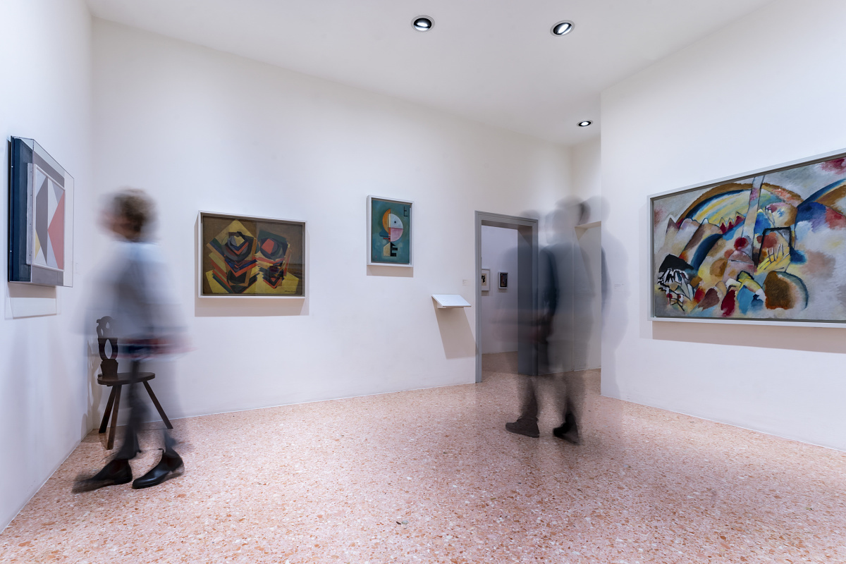 LED lighting enhances art in the Peggy Guggenheim Collection, Venice, improving light quality and energy efficiency.