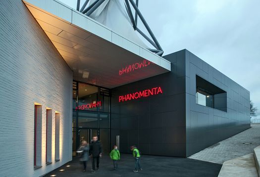 Phänomenta Science Center in Lüdenscheid, Germany, featuring ERCO lighting.
