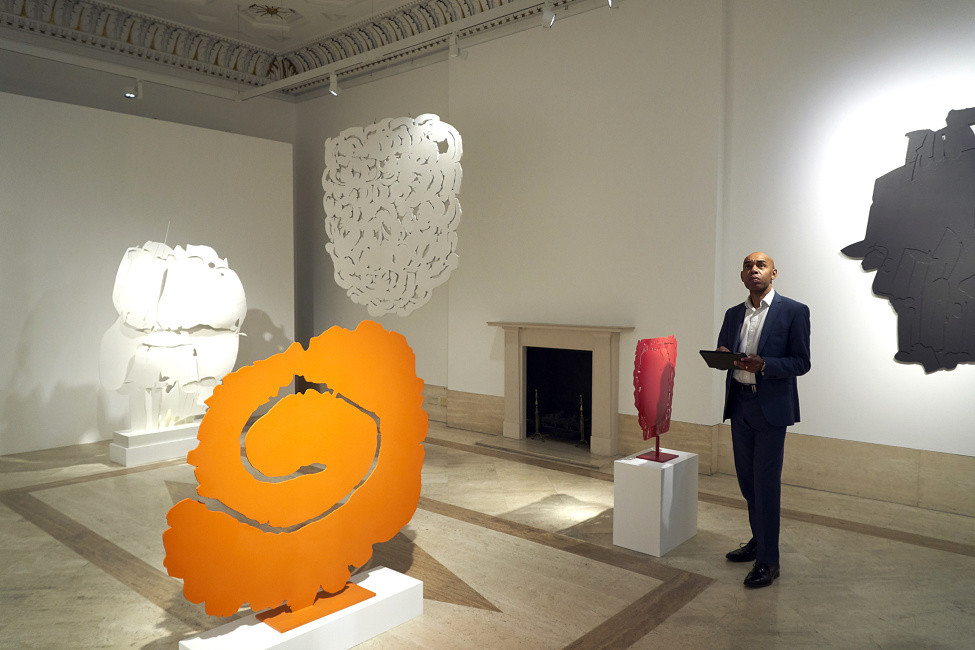 Pietro Consagra exhibition at the Robilant+Voena Gallery, London