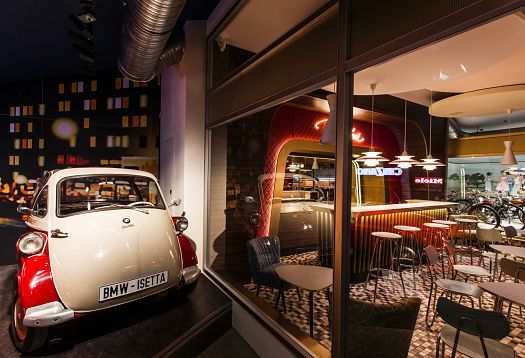 BMW Isetta microcar at PS.Speicher Museum, Einbeck. A staged scene of historic mobility.