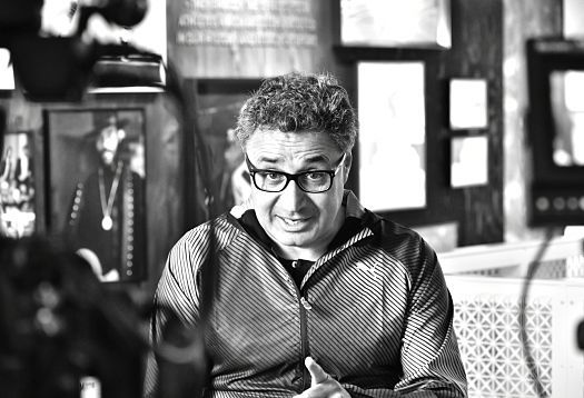 Pablo Rodriguez, Global Head of Retail Environment at PUMA, in Berlin store.