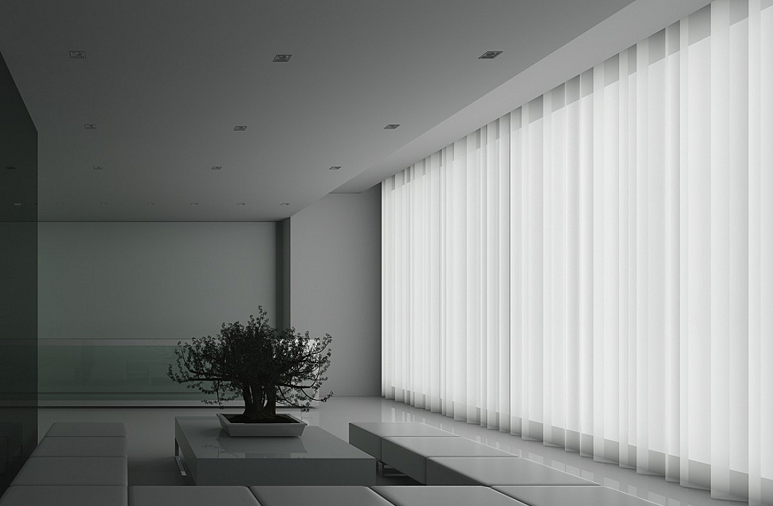 ERCO lighting: Soft ambient light through diffused light dispersion and directed light to emphasize shapes.