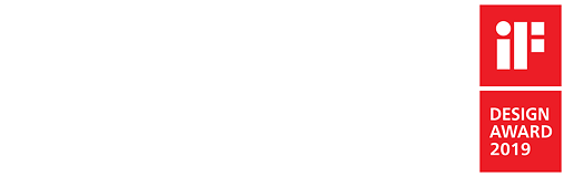iF Design Award 2019 logo, recognizing ERCOs product and project design.