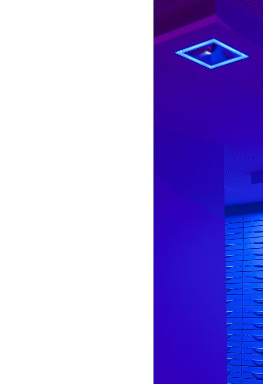 Quintessence LED recessed luminaires in Sieben Schwaben Pharmacy for efficient lighting.