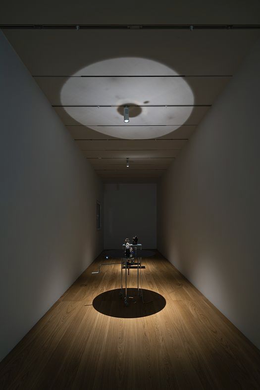 ERCO Eclipse spotlights illuminate art at the SongEun Art Foundation, Seoul.