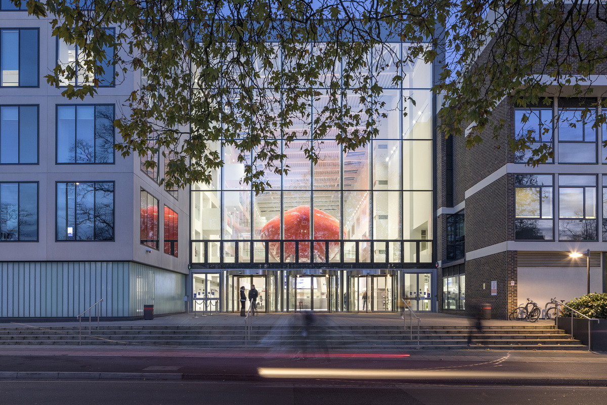 Spark Building at Solent University featuring ERCO LED lighting, designed by Scott Brownrigg.