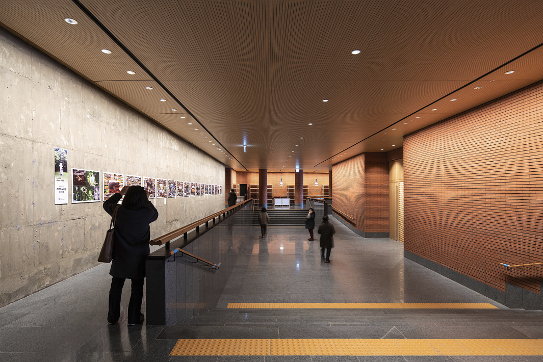 Namyang Rosary Hill interior featuring ERCO lighting for visual comfort.