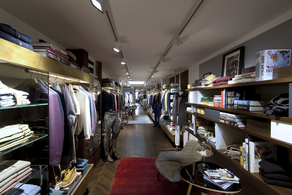 The Slowear Store fashion boutique, Paris