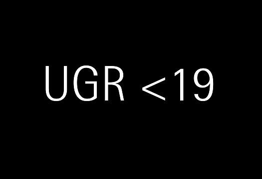 UGR less than 19: Recommended glare rating for office lighting environments.