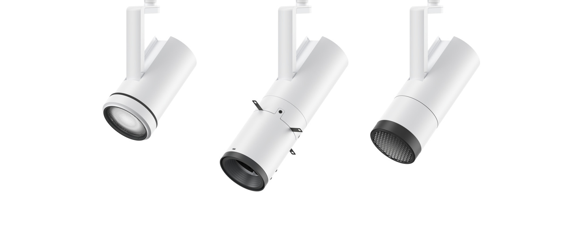 ERCO Uniscan InTrack spotlights: Minimalist, versatile lighting for galleries and museums.