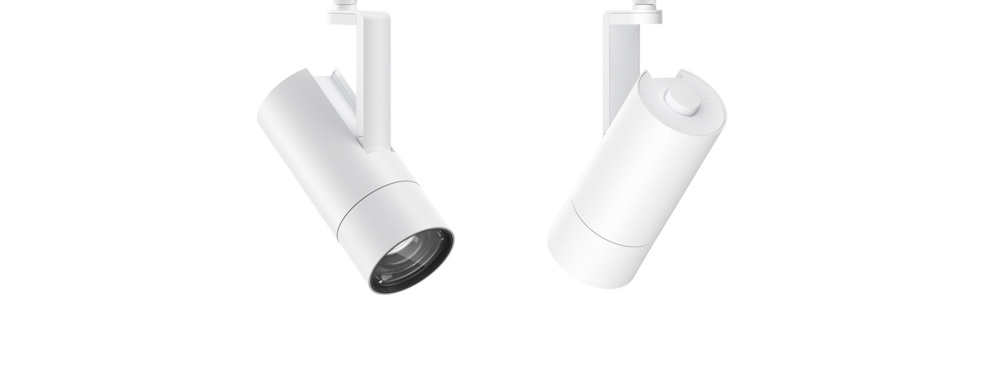 Uniscan InTrack spotlight: Minimalist, multi-talented, for galleries with flush-track adapter.