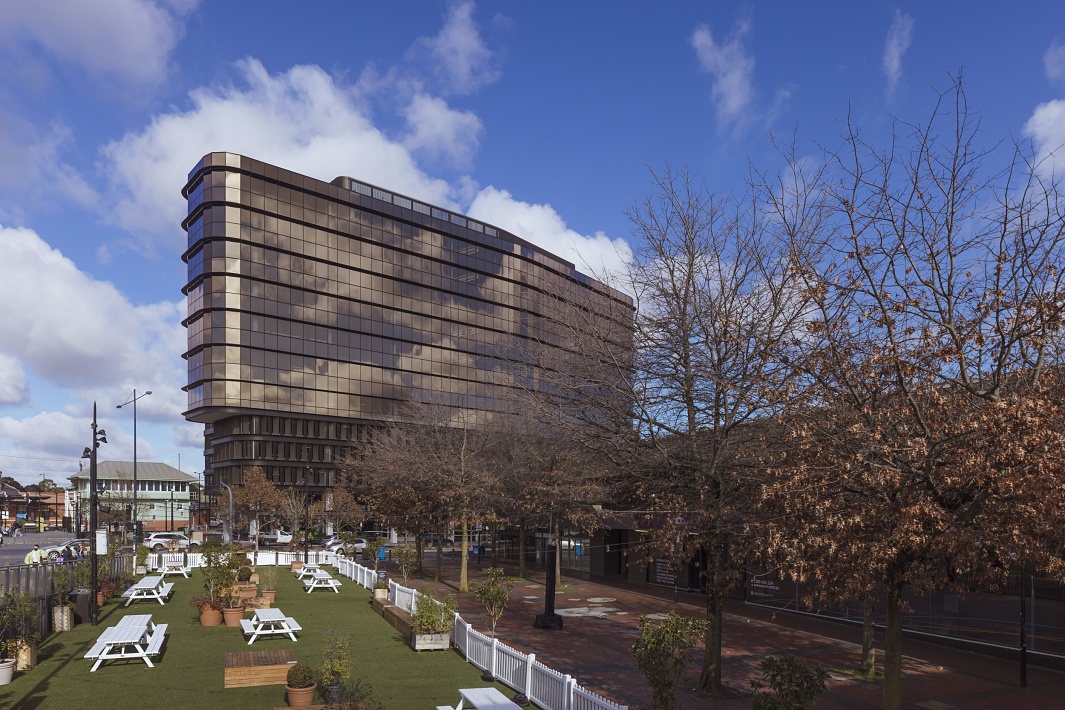 VicRoads Ringwood Customer Hub in Melbourne, featuring ERCO lighting solutions for office illumination.