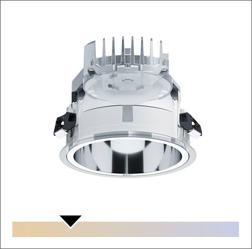 ERCO spotlight with Casambi Bluetooth control for flexible indoor lighting scenes.
